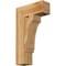 Ekena Millwork Imperial Block Rough Sawn Bracket, Western Red Cedar, 6"W x 18"D x 30"H BKT06X18X30IMP05RWR - alternate 1